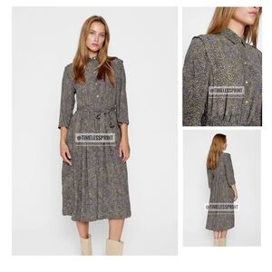 Nümph Nuazelia Dress in Ivy Green